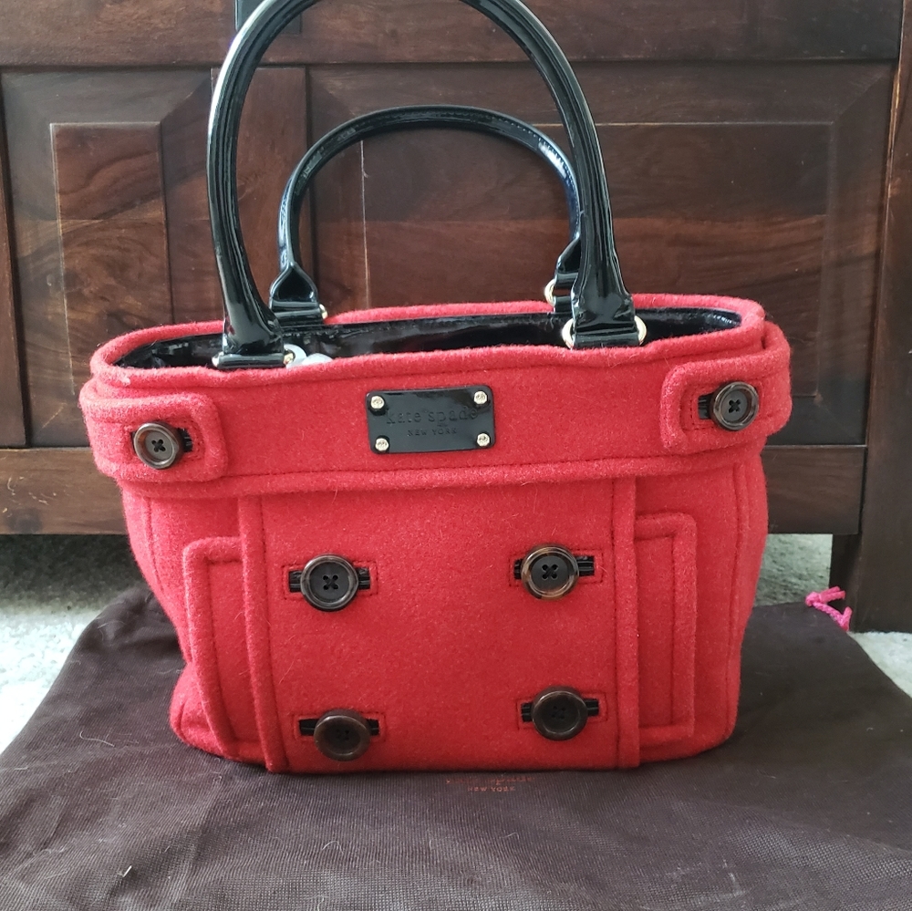 Kate Spade Quinn Bag Beantown Red